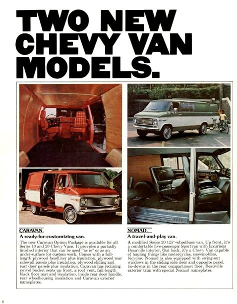 1977 Chevrolet Chevy Vans Brochure Page 11